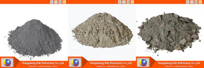 Alumine de tissu-renforcé Castables d'acier réfractaire de Rongsheng haute pour la chaudière de CFB