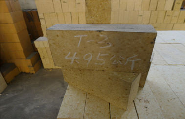 Brique réfractaire de haute alumine de construction pour le four en verre/four rotatoire de ciment